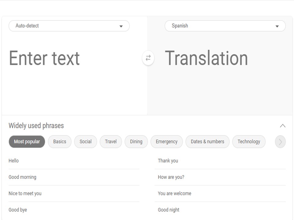 เว็บแปลภาษา Bing Microsoft Translator